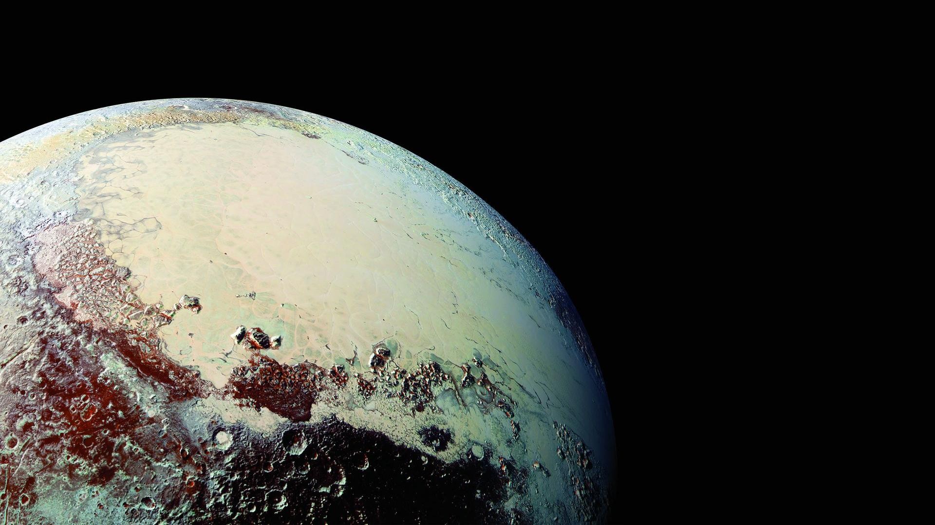 Planet Pluto Space Dwarf Planet 1920x1080