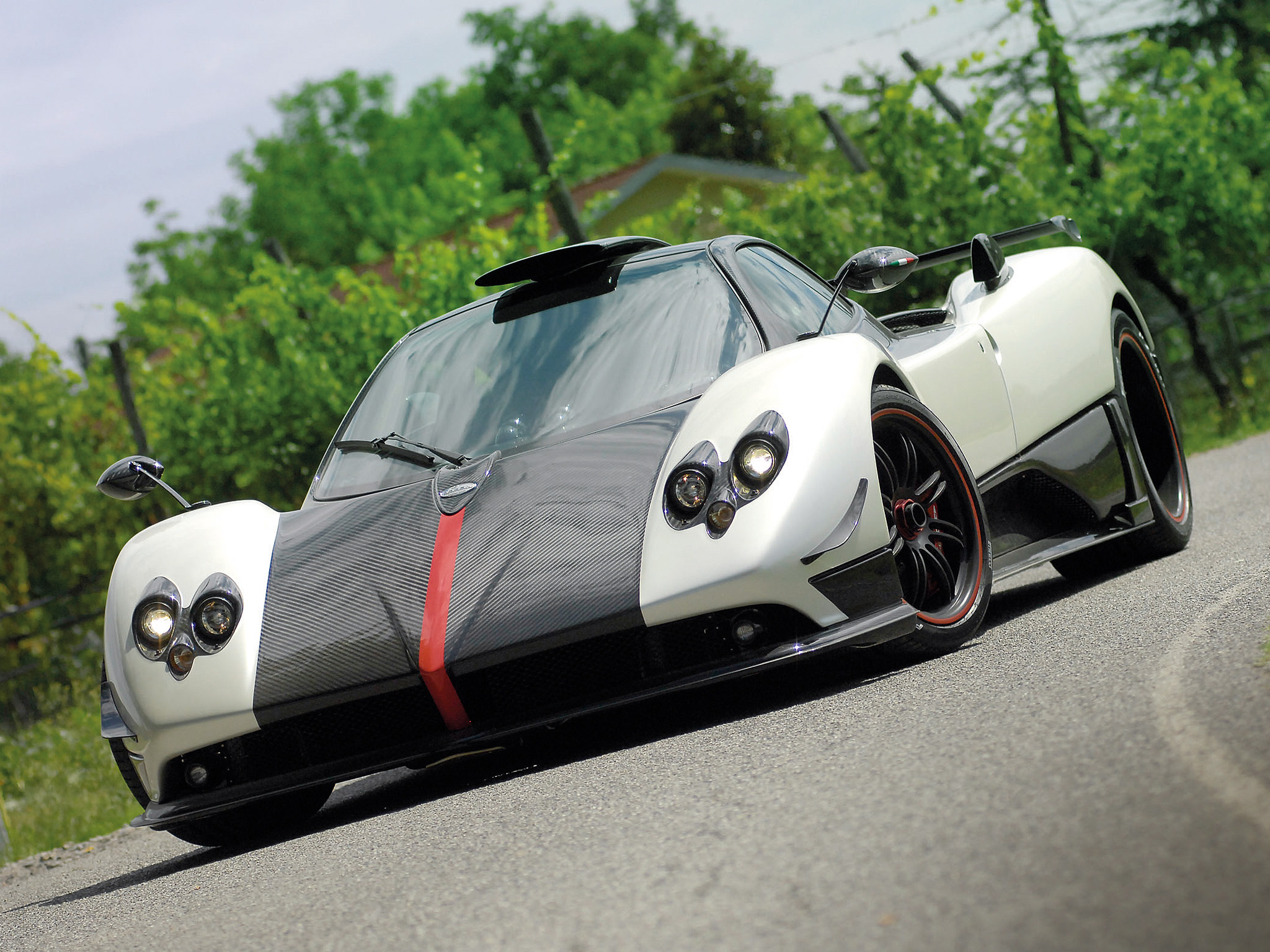 Pagani Zonda Cinque Pagani Supercar Car Vehicle 2048x1536