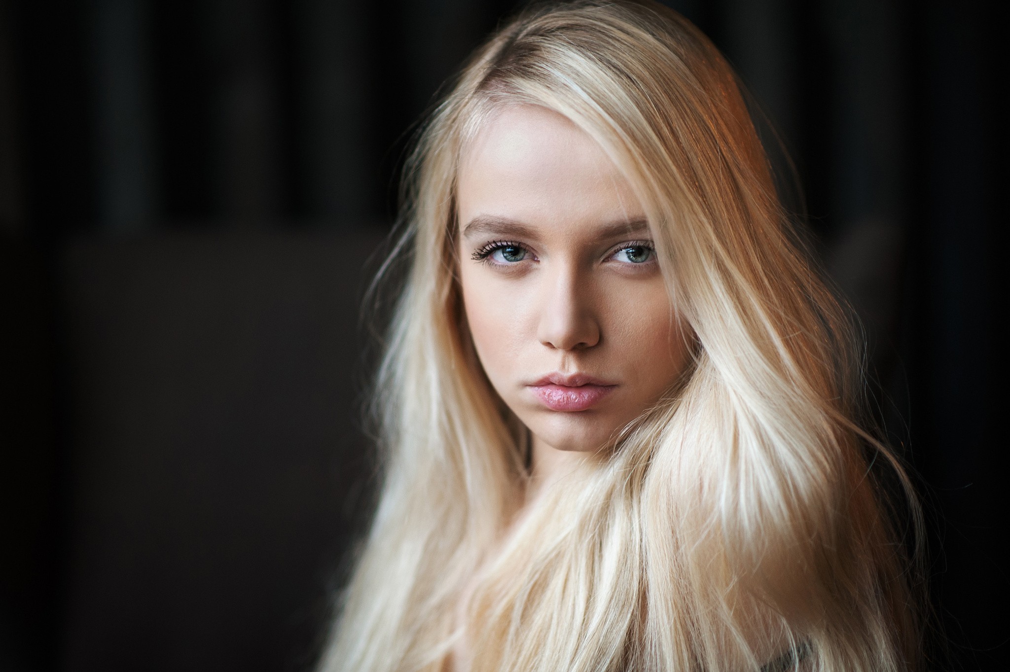 Women Maria Popova Blonde Portrait Face Young Woman Maria 2048x1363