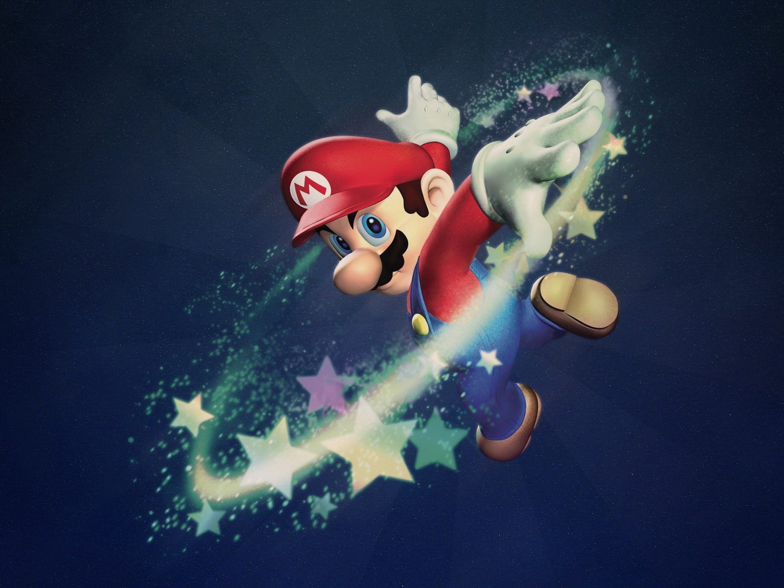 Mario Super Mario Galaxy 1600x1200