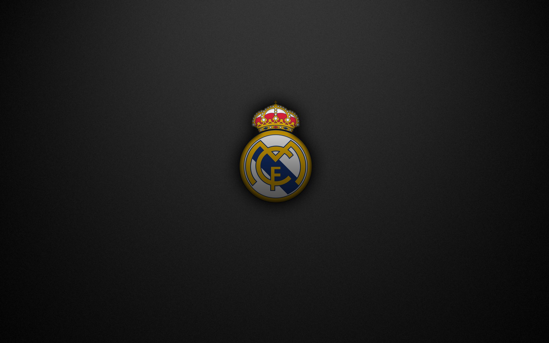 Real Madrid Crest Soccer Logo Simple Minimalism Sport Sports 1920x1200