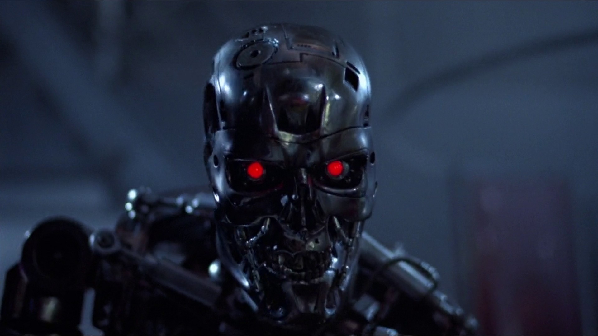Movies Terminator Endoskeleton Machine Cyborg 1920x1080
