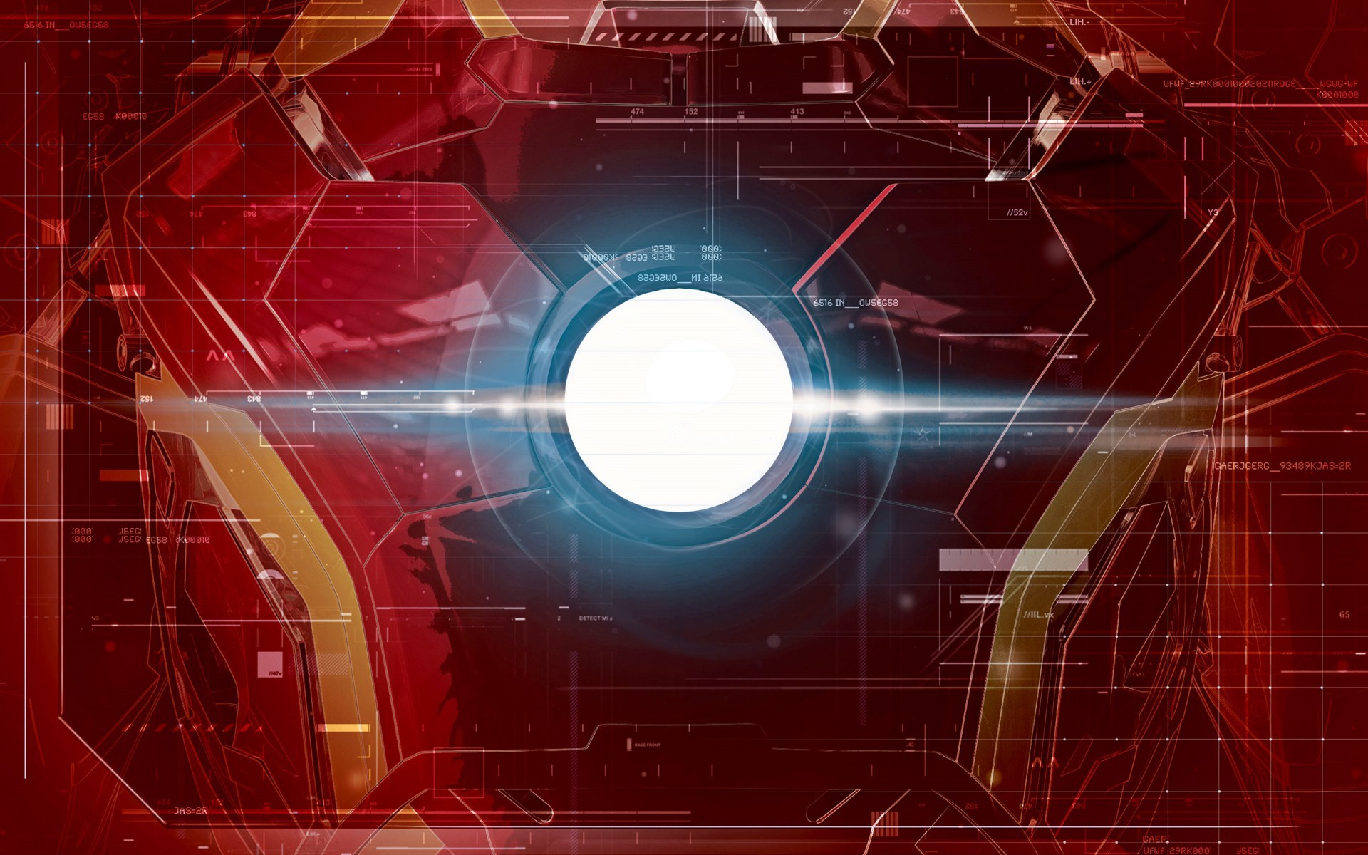 Arc Reactor Iron Man Marvel Comics 1920x1200