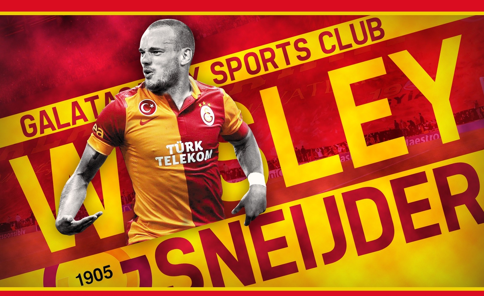 Wesley Sneijder Galatasaray S K Soccer Men Sport 1679x1028