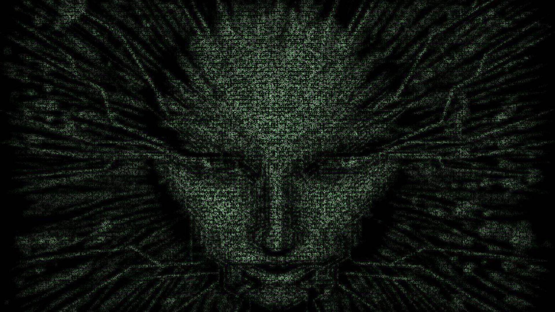 System Shock 2 Abstract Face Shodan Video Games 1920x1080