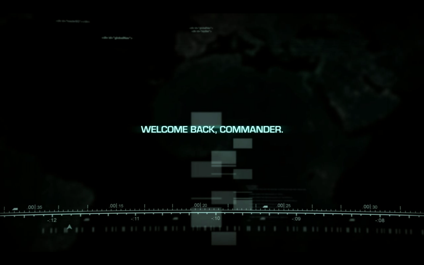 Commander Black Command Conquer Typography Simple 1440x900