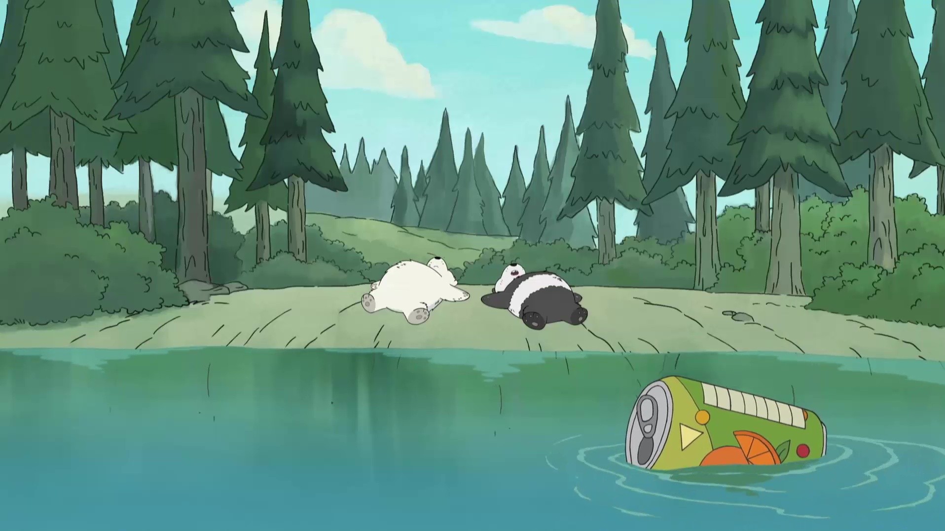 WeBareBears Capture Cartoon Can Bears 1916x1076