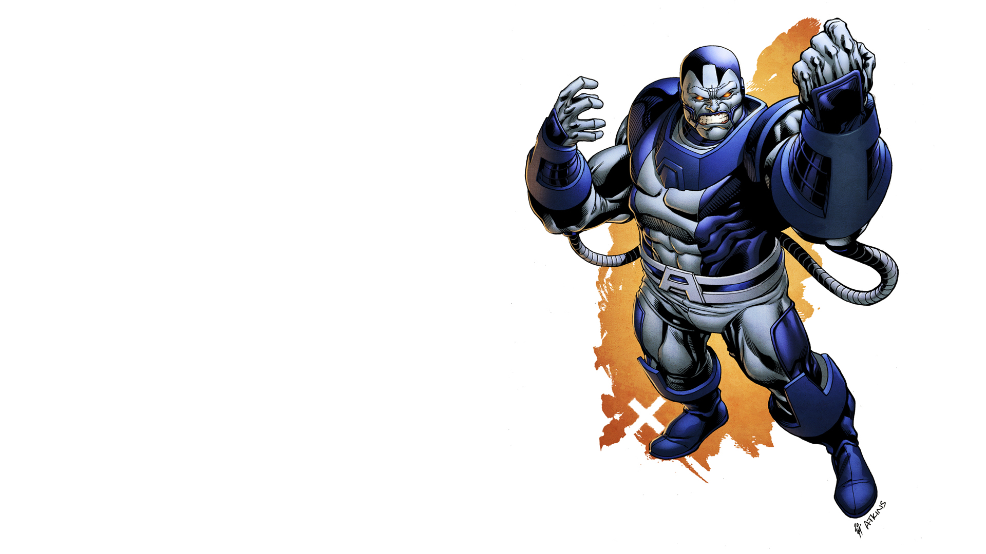 Apocalypse Character Comics X Men Artwork White Background 1920x1080