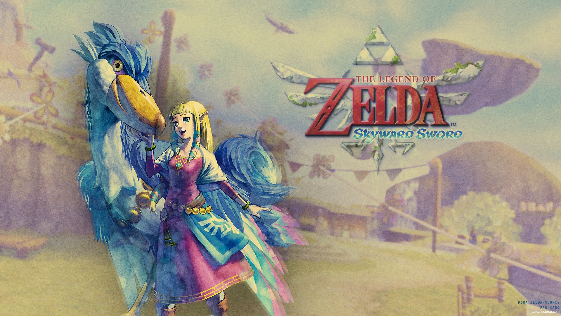The Legend Of Zelda Skyward Sword Princess Zelda 1920x1080