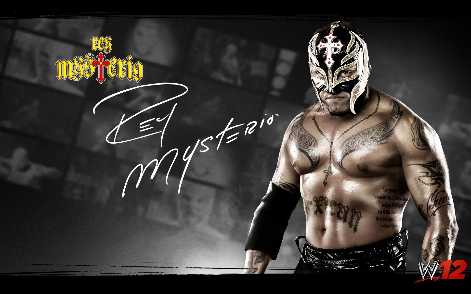 Video Game WWE 12 Rey Mysterio 1920x1200