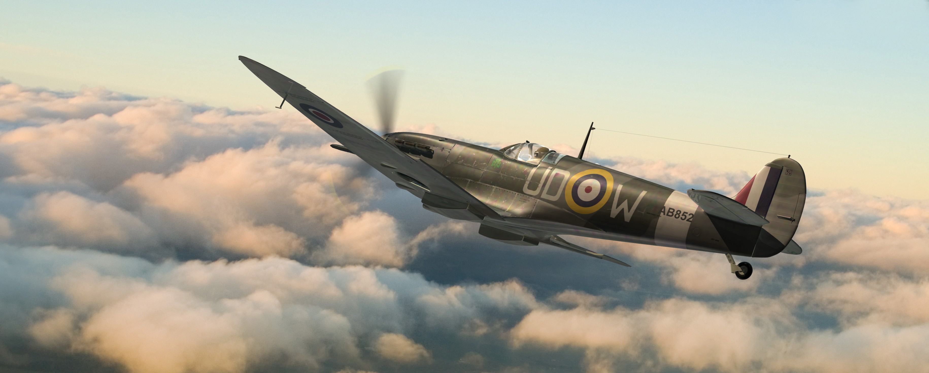 World War Ii Military Aircraft Military Aircraft Airplane Spitfire Supermarine Spitfire Royal Airfor 3661x1472