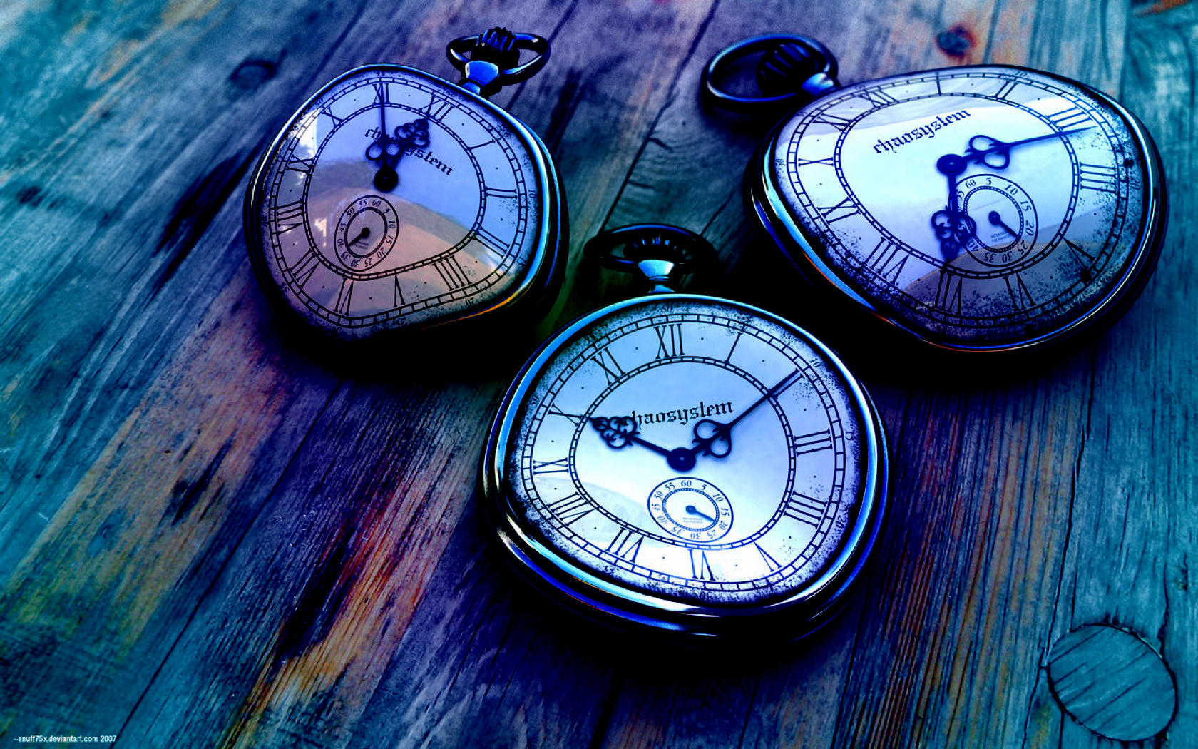 Digital Art Clocks Concept Art Artwork Time Pocketwatches 1680x1050