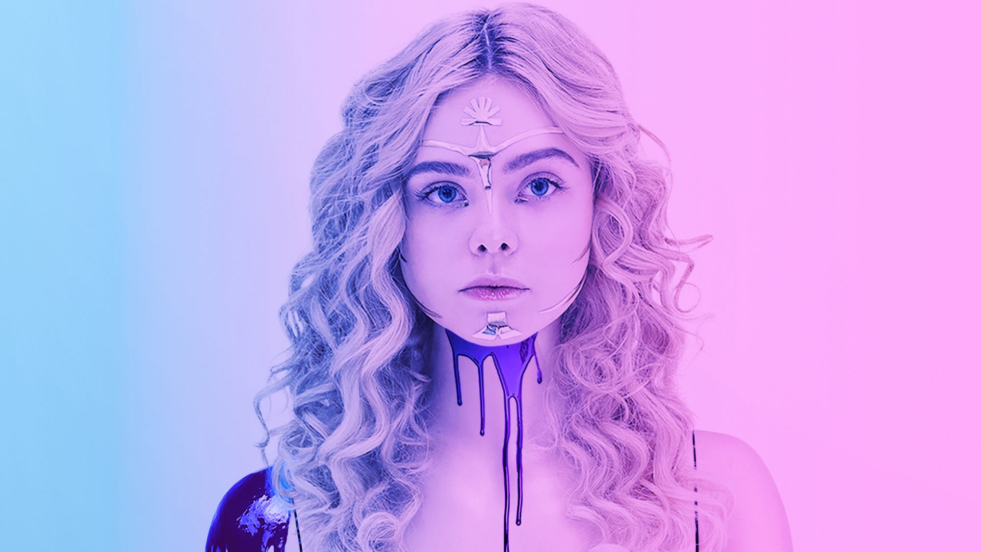 Elle Fanning The Neon Demon Blonde Actress Women 2000x1125