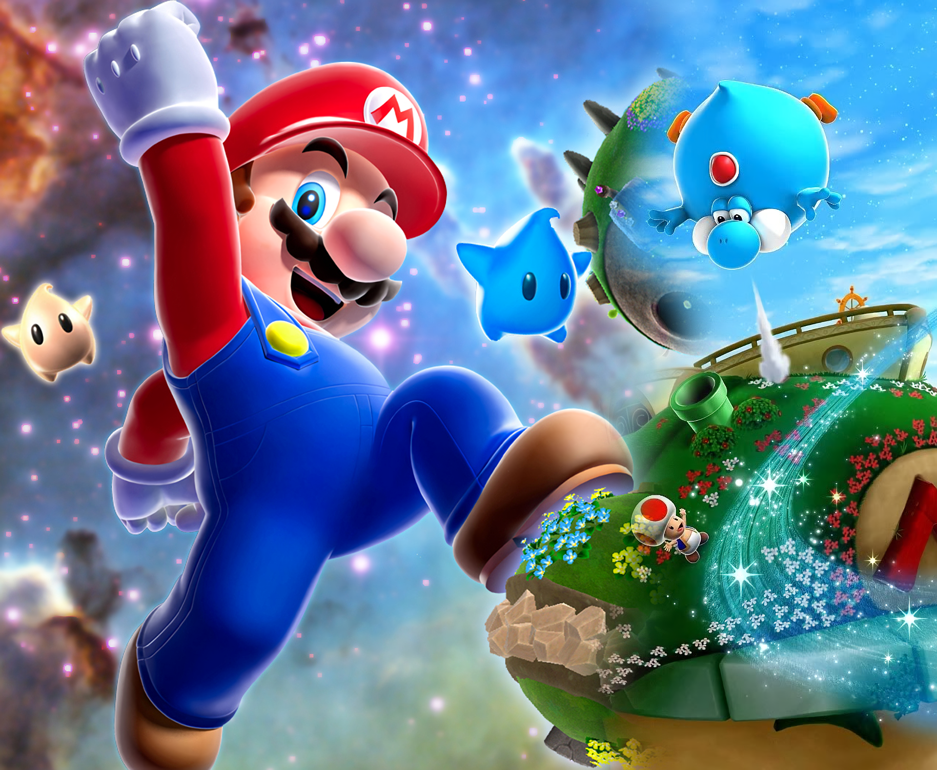 Video Game Super Mario Galaxy 2 1920x1578