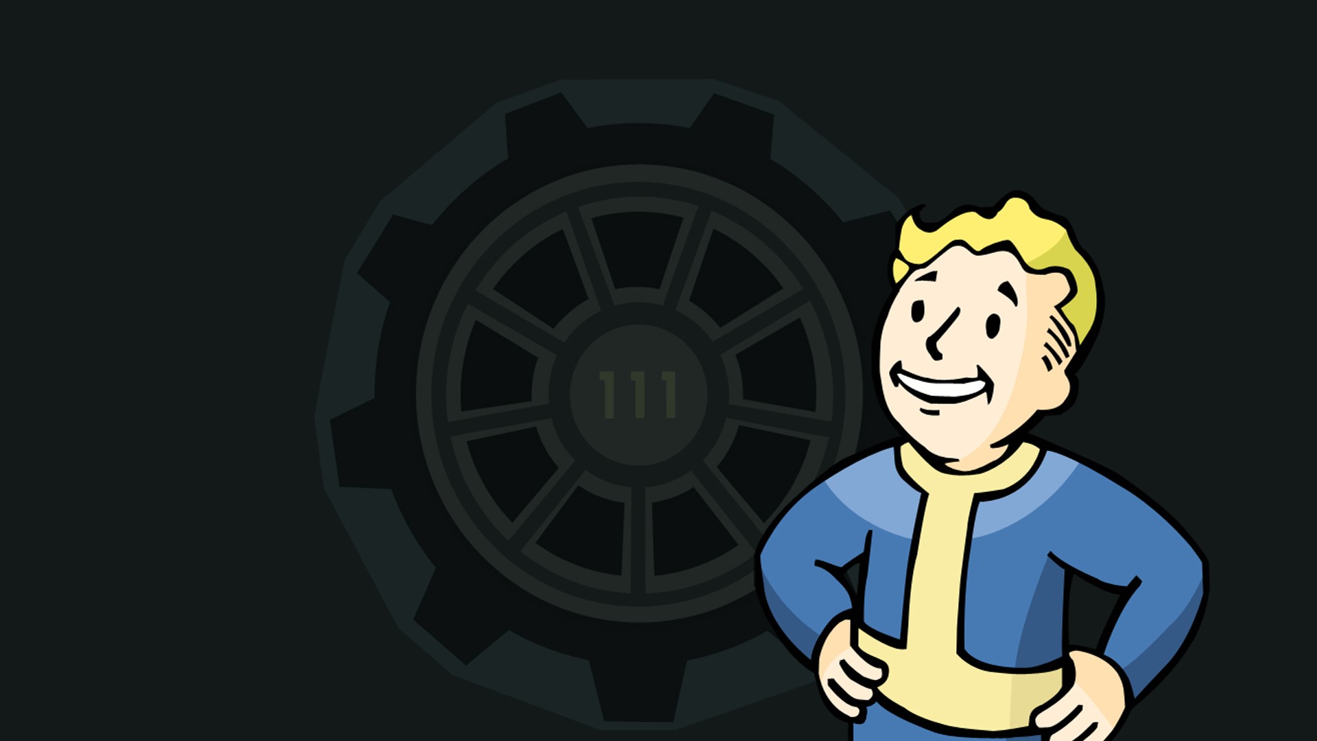 Fallout 4 Video Games Vault 111 Vault Boy Fallout Bethesda Softworks Apocalyptic 1920x1080