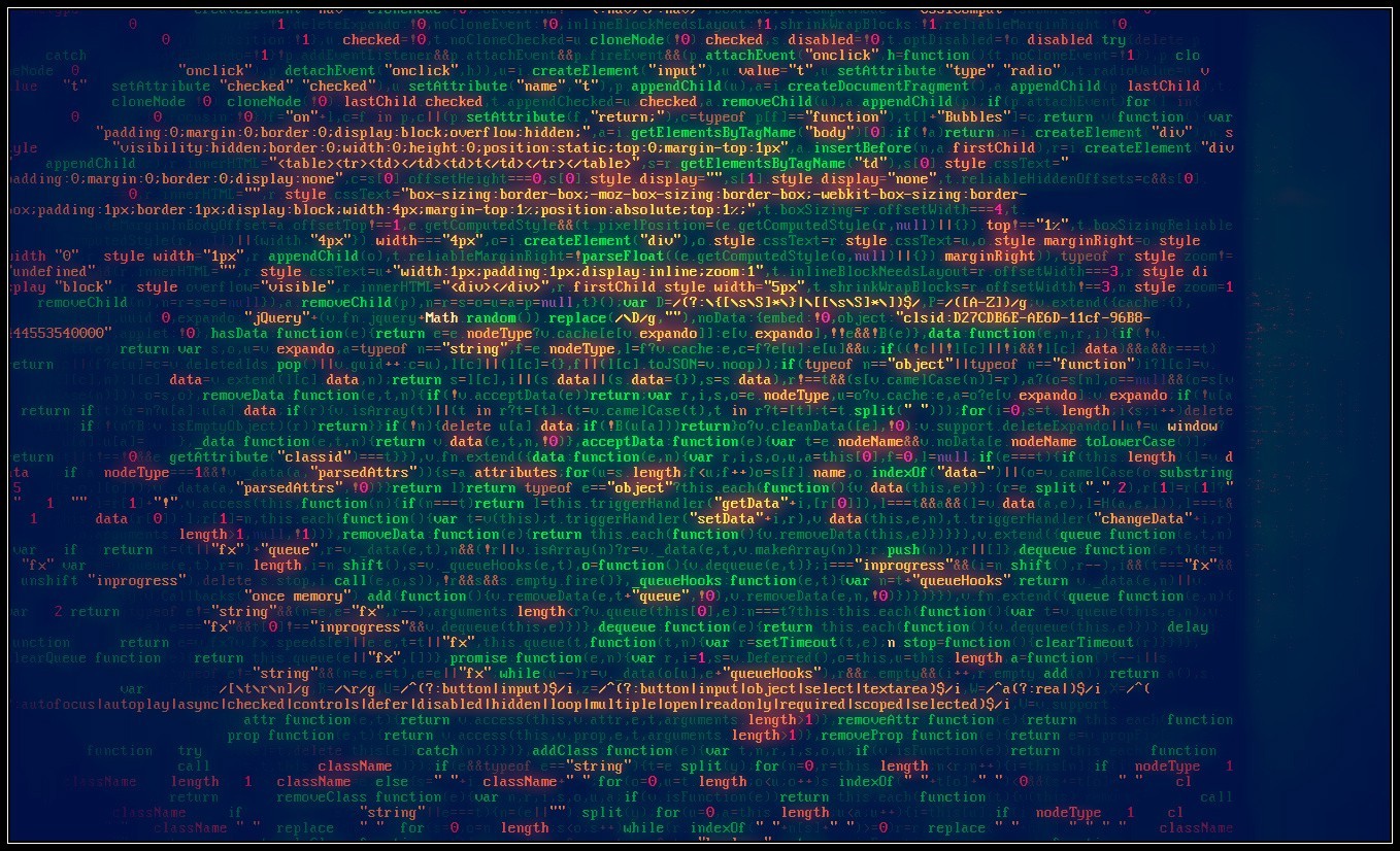 JavaScript Minified Computer Code CSS Syntax Highlighting Minimalism Hacking Programming Matrix Gree 1358x826