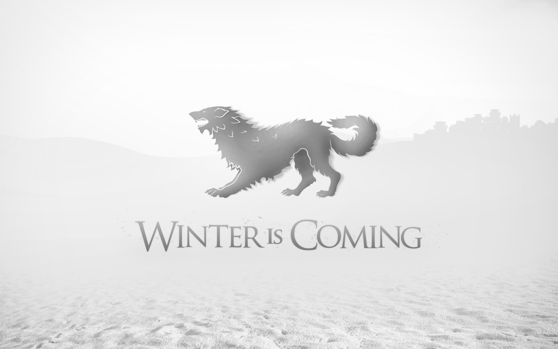 Game Of Thrones House Stark Winter Is Coming 1920x1200