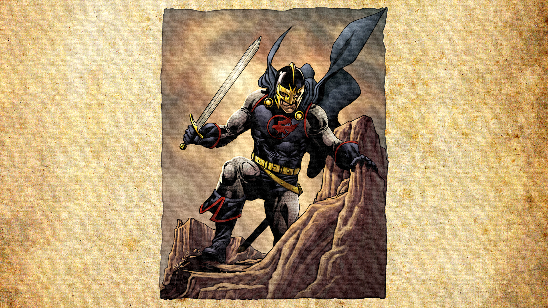 Black Knight Marvel Dane Whitman Marvel Comics 1920x1080