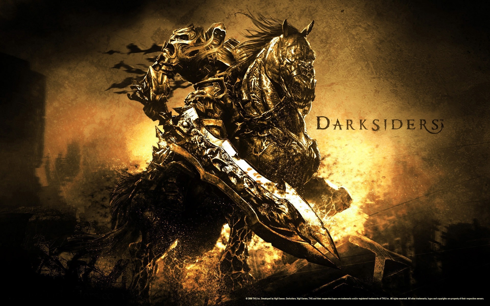 Video Games Dark Siders Four Horsemen Of The Apocalypse 1920x1200