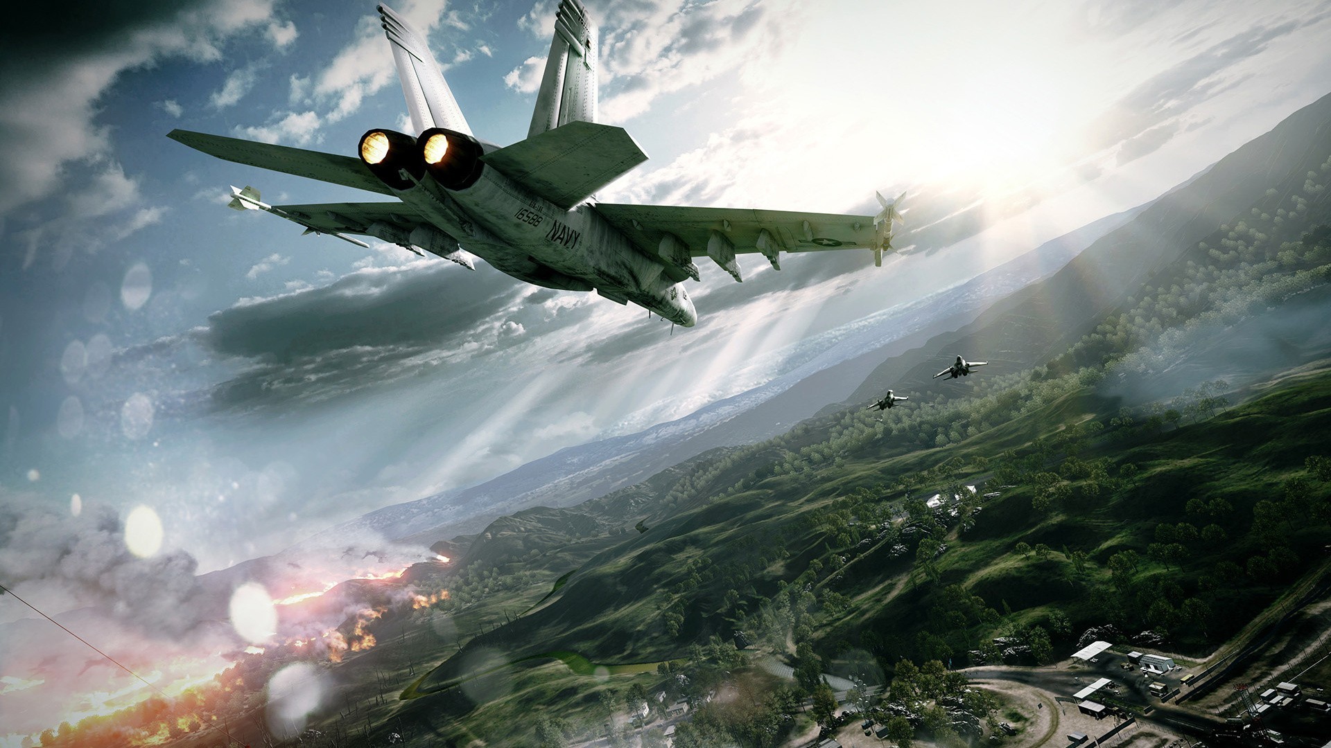 Battlefield 3 Dogfight Navy Battlefield Electronic Arts Video Games 1920x1080