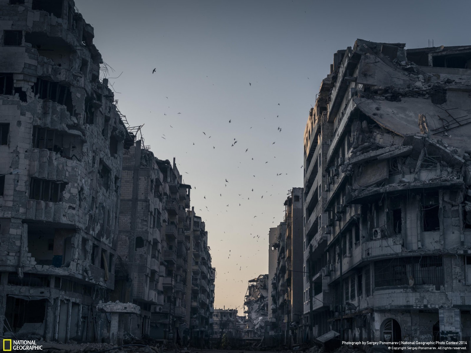 Syria War Cityscape 1600x1200