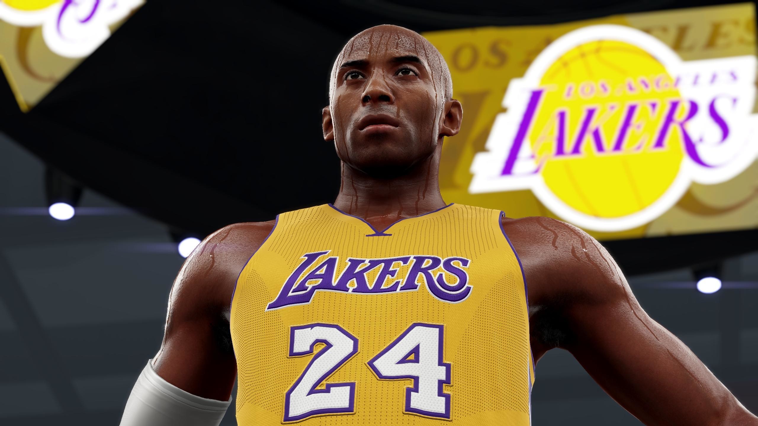 Kobe Bryant Los Angeles Lakers NBA NBA 2K16 PC Gaming 2560x1440