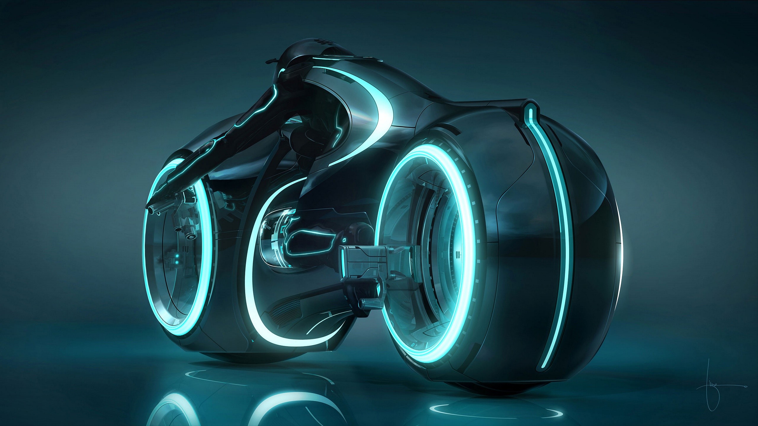 Light Cycle Science Fiction Movies 2560x1440