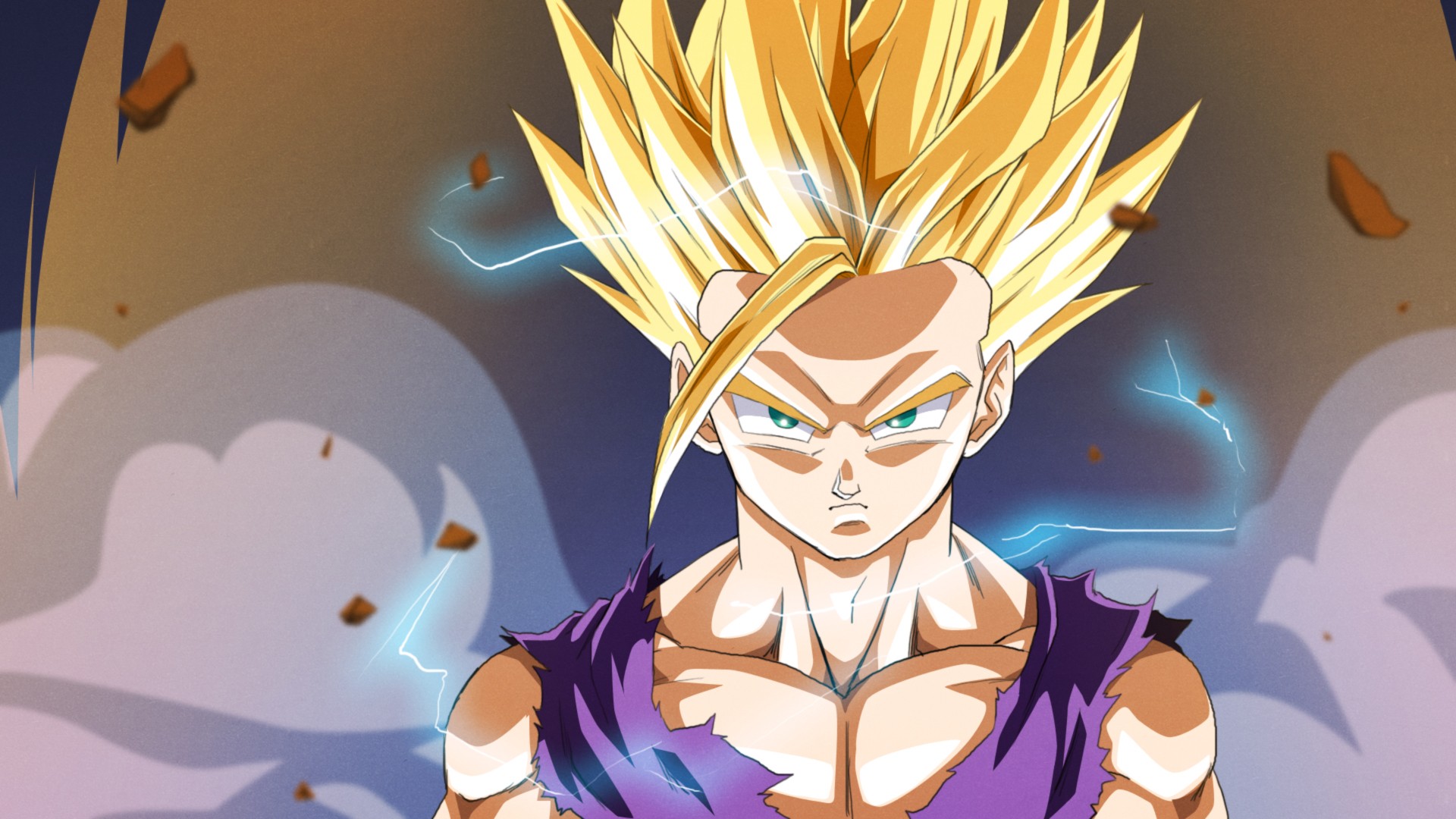 Dragon Ball Z Super Saiyan 2 Gohan Dragon Ball Super Saiyan Anime 1920x1080