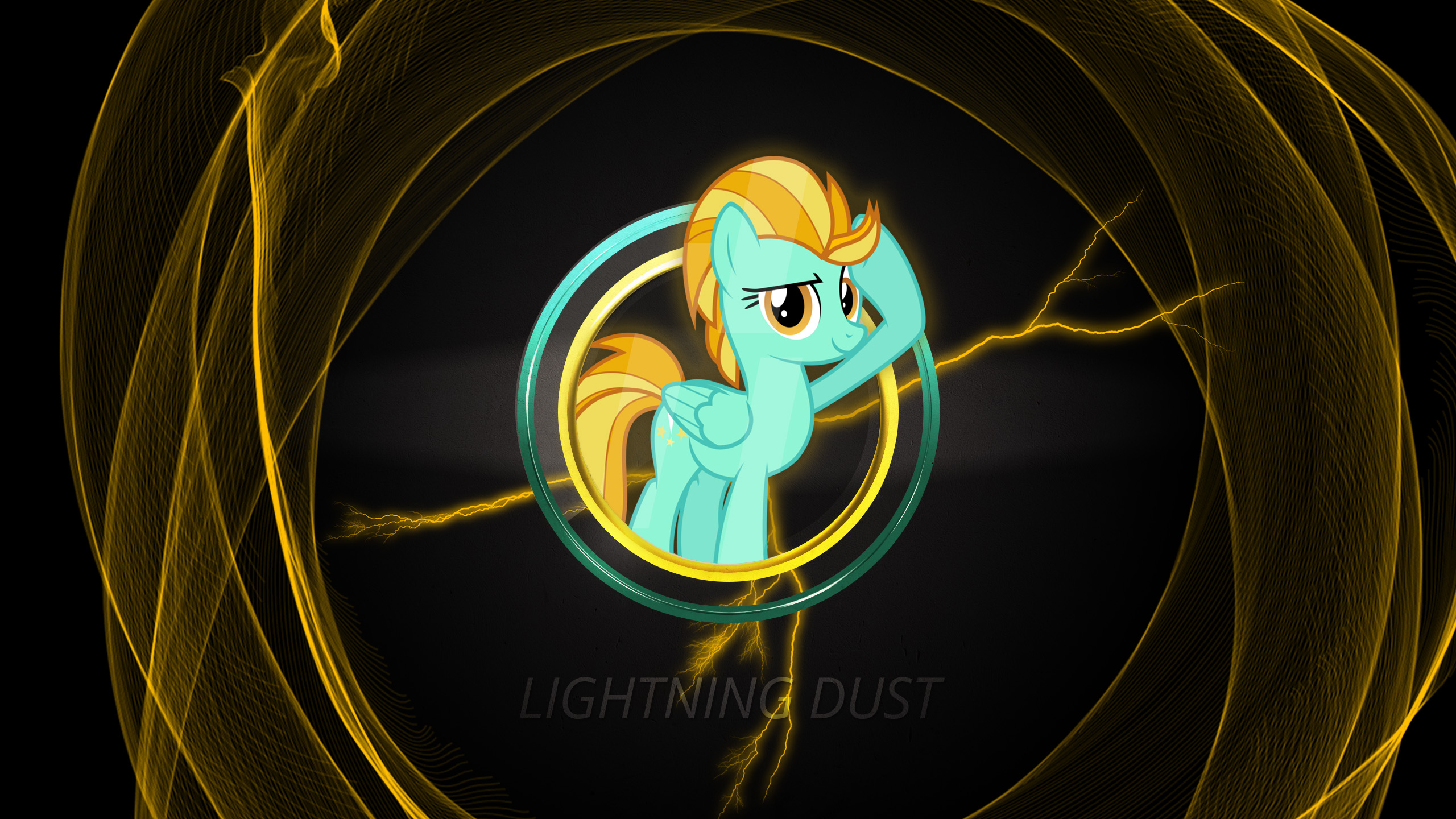 My Little Pony Friendship Is Magic Artwork Lightning Dust 2560x1440