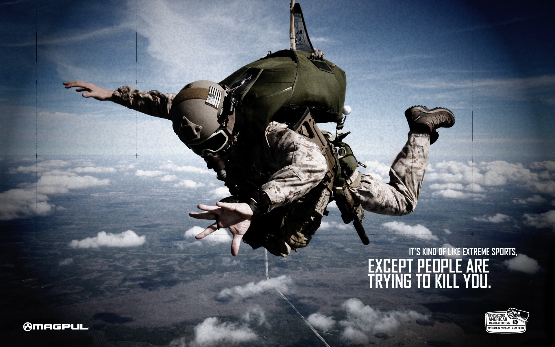 Magpul Skydiving War Rifles Airborne 1920x1200