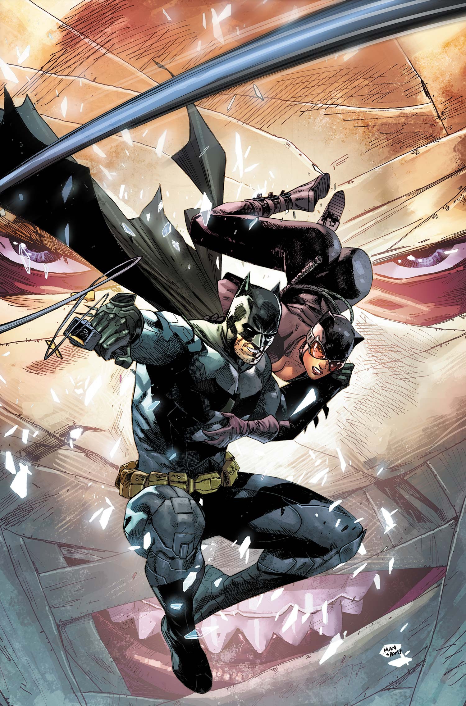 Batman Batman Eternal Catwoman Bruce Wayne 1500x2273