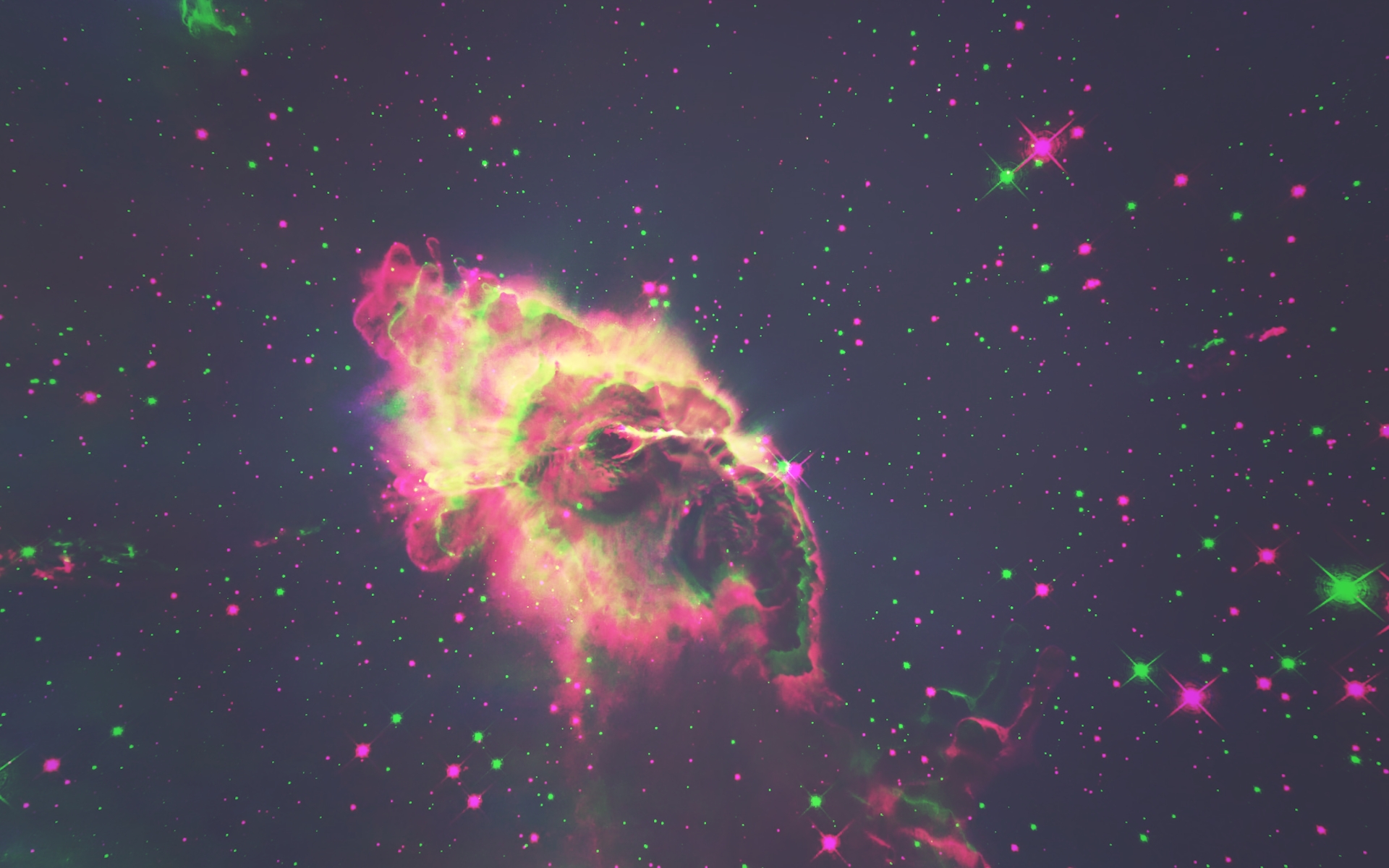Space Digital Art Space Art Stars Nebula Black Colorful 1920x1200