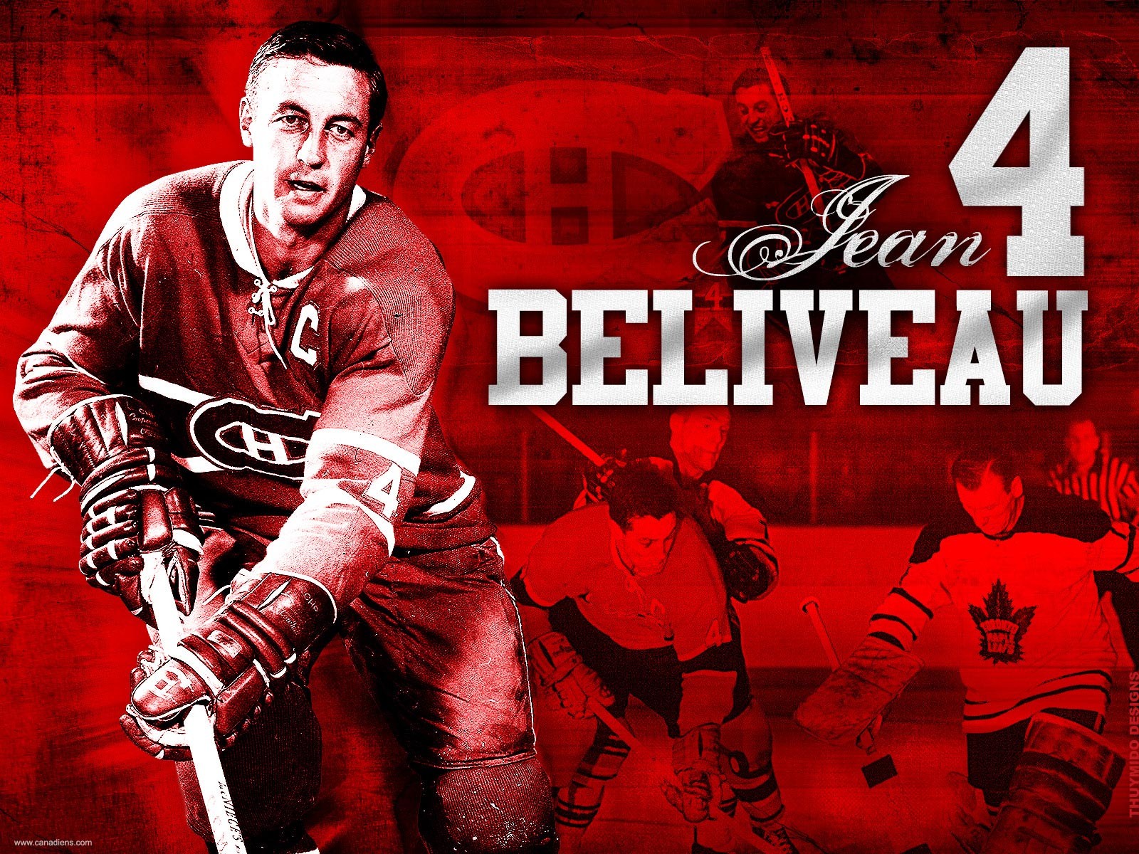 Jean Beliveau Montreal Canadiens Hockey Legends Hockey 1600x1200