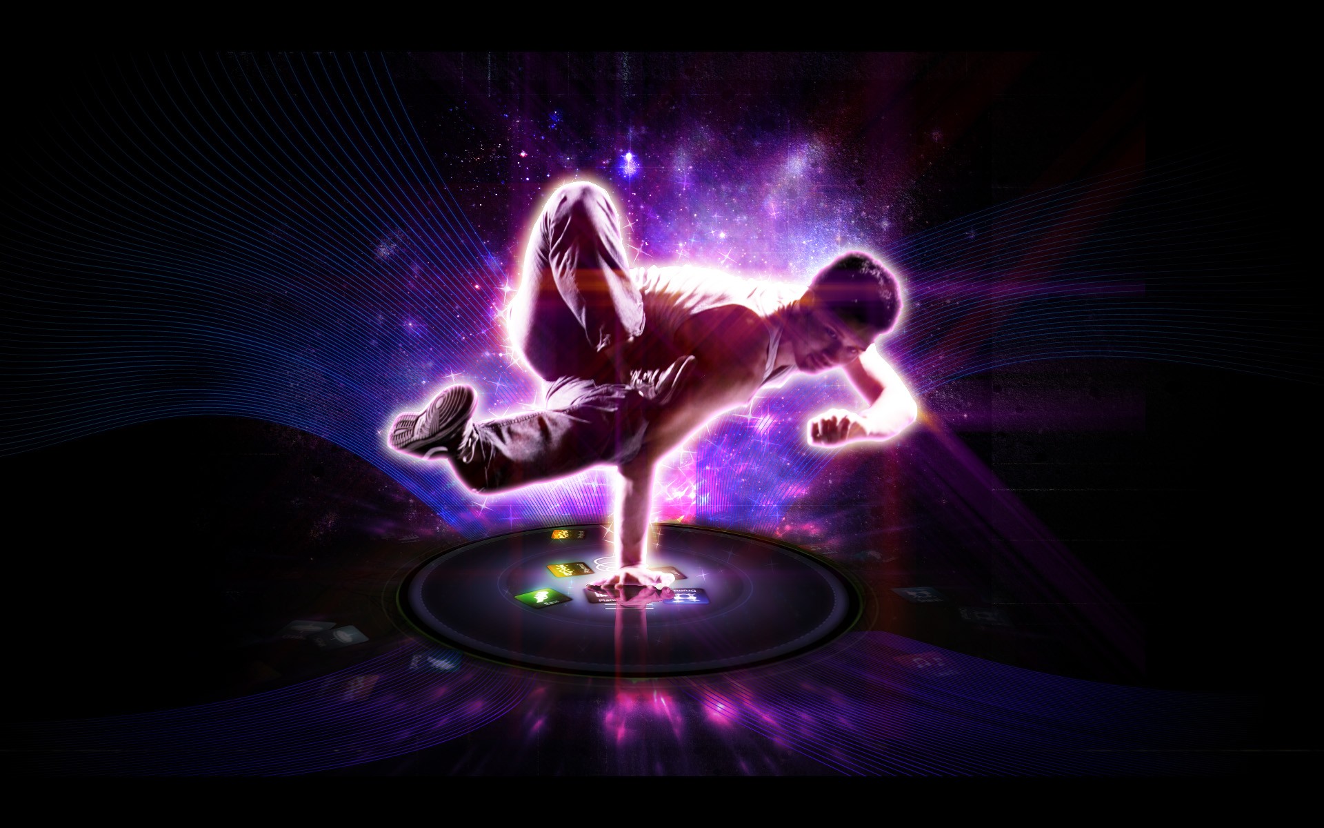 Breakdance Men Digital Art 1920x1200