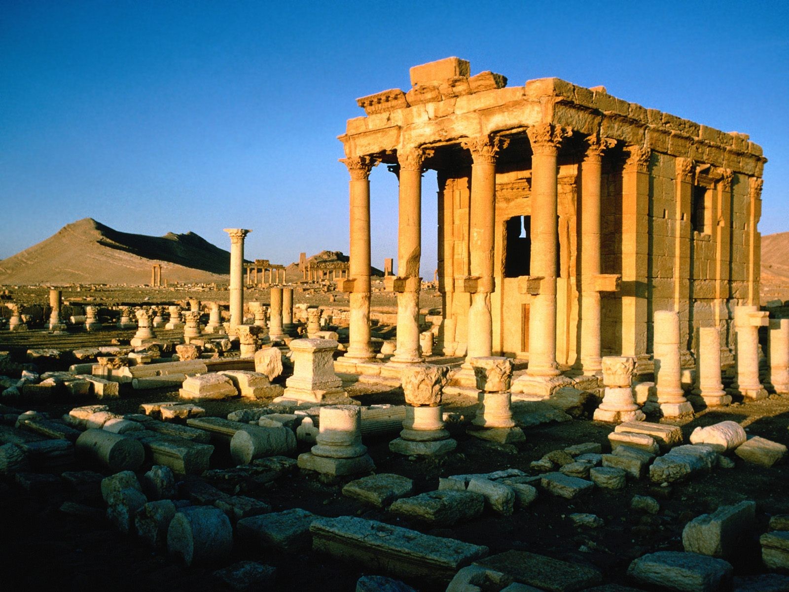 Ruins Syria Ancient Roman 1600x1200