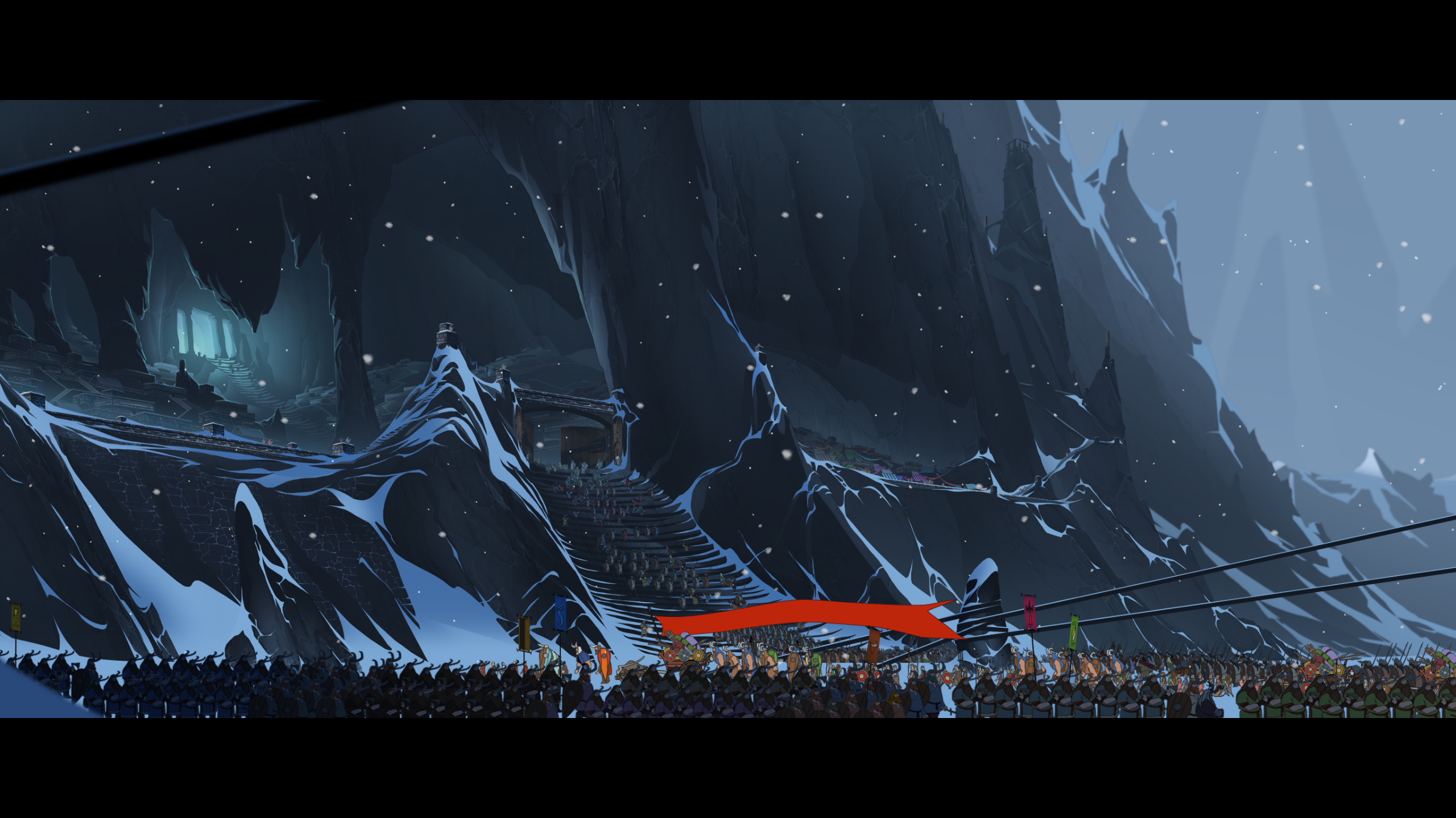 Video Game The Banner Saga 2560x1440