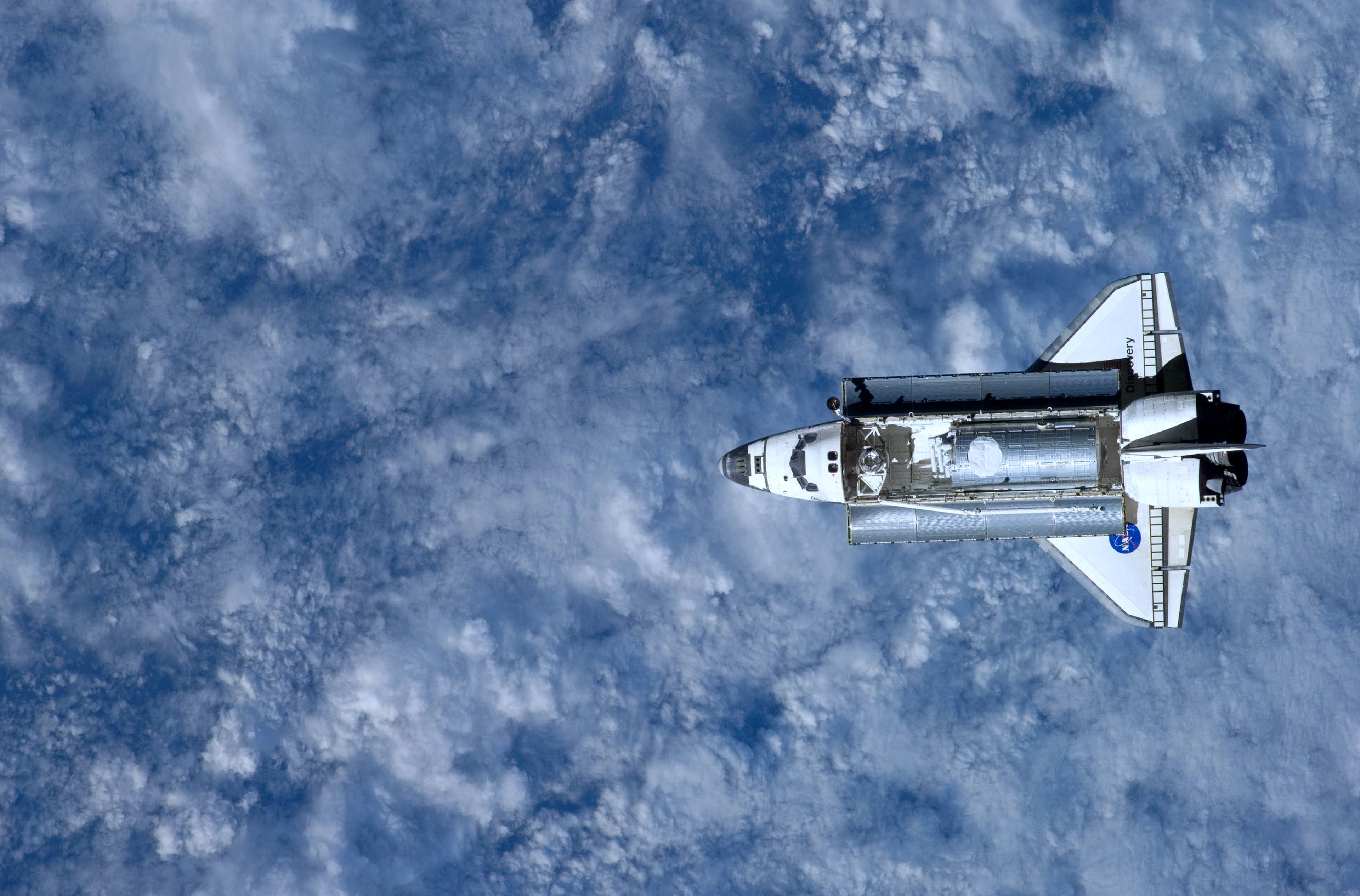 Cloud NASA Sky Space Shuttle 3840x2531