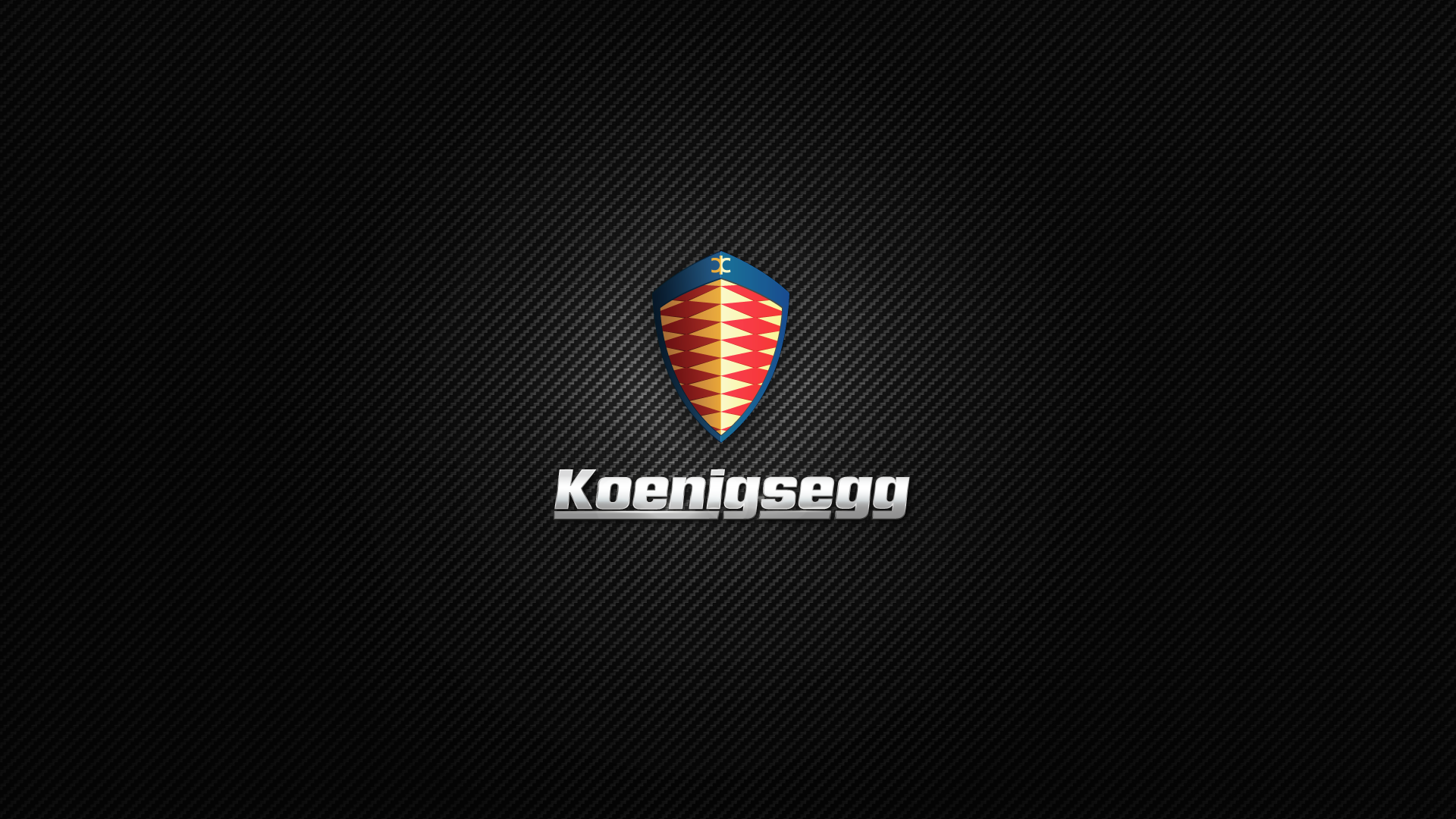 Koenigsegg Minimalism Sports Car Brands Logo Company Carbon Fiber 1920x1080