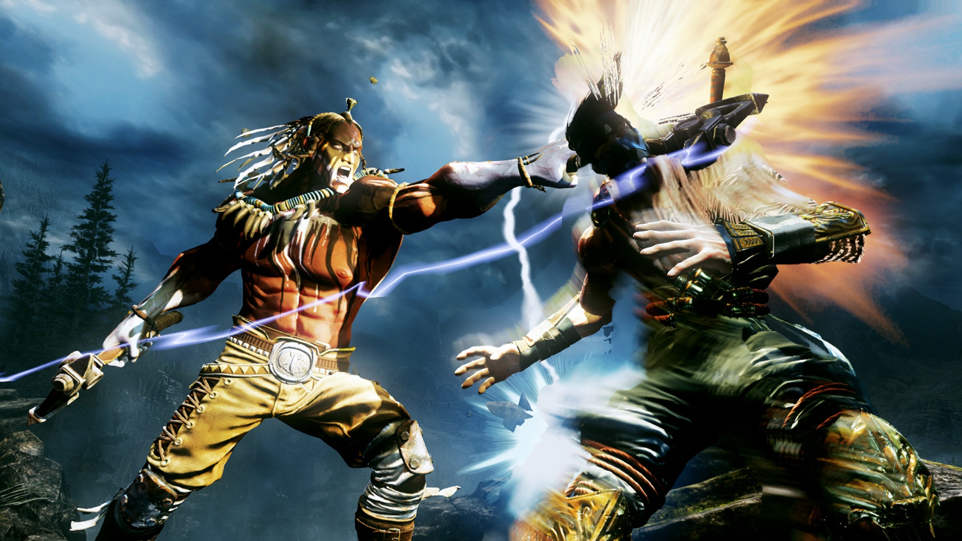 Killer Instinct Video Games Warrior Digital Art 1920x1080