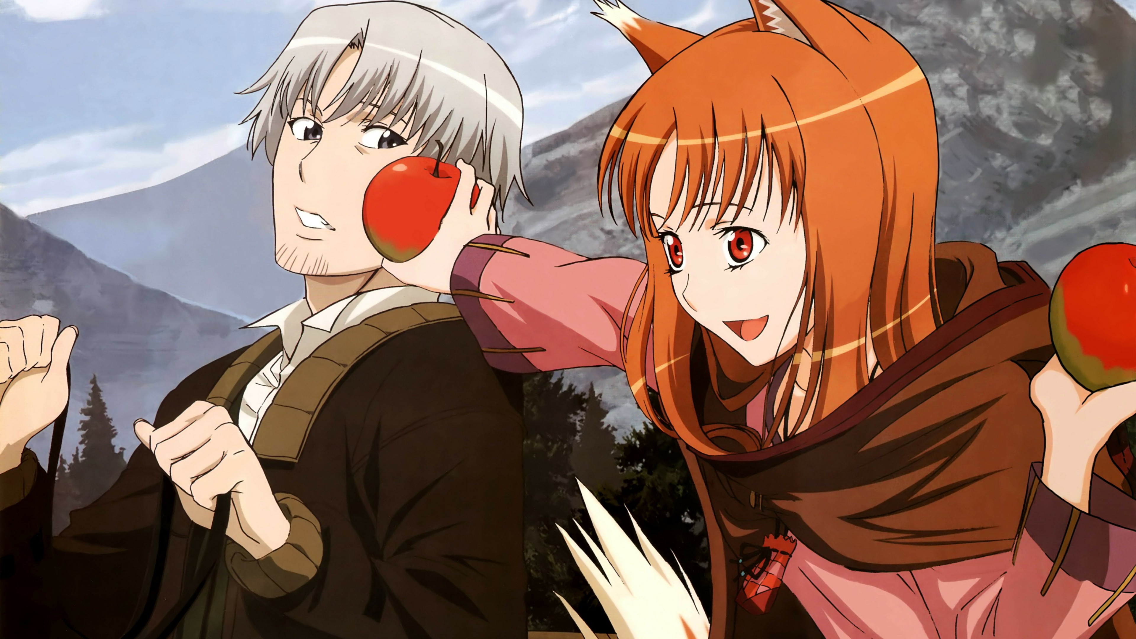 Anime Spice And Wolf Holo Lawrence Craft Apples 3840x2160