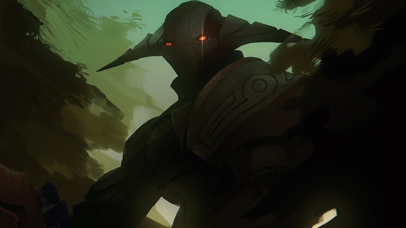 Dota 2 Sven Artwork Video Games 1366x768