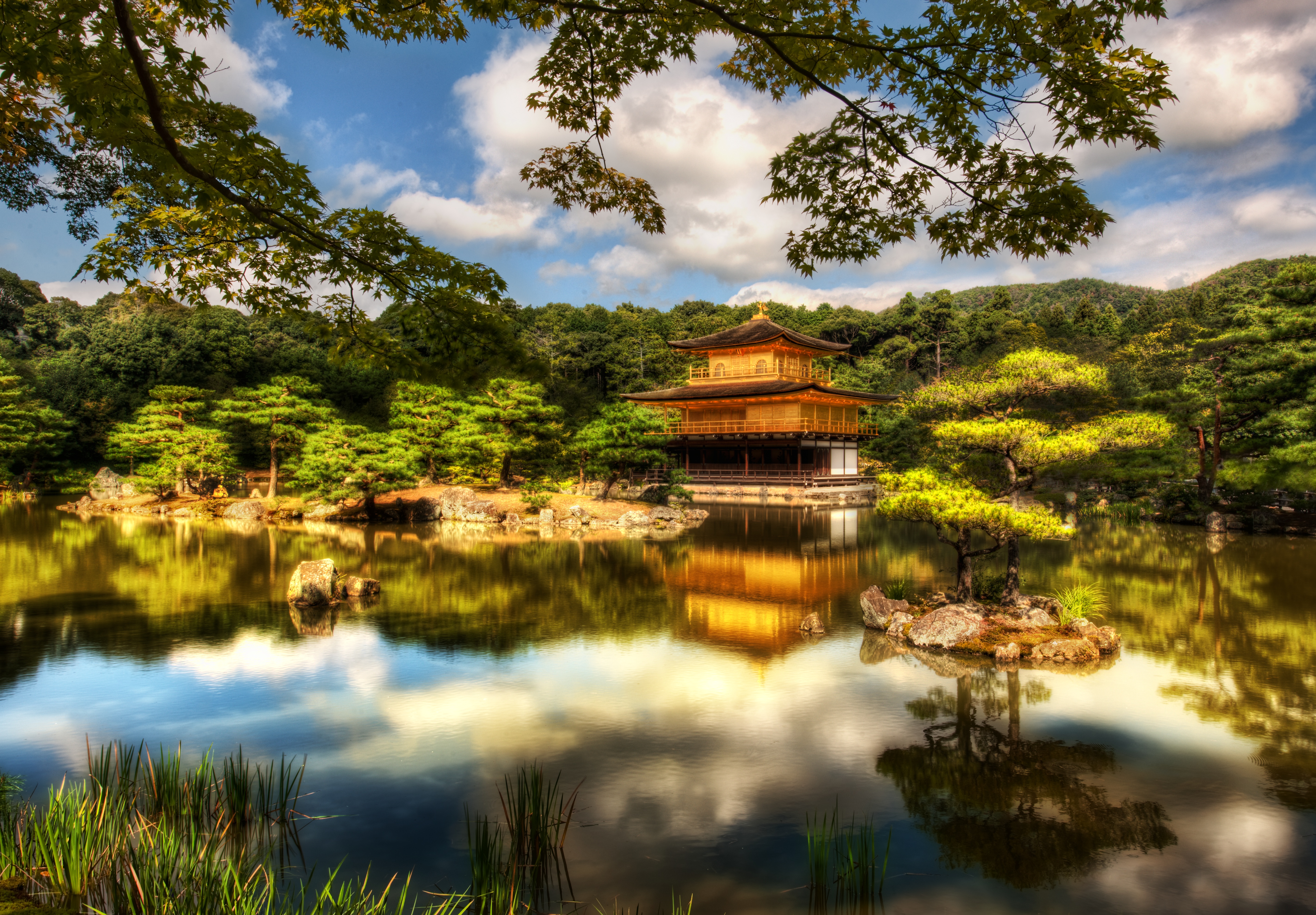 Kinkaku Ji Japan Kyoto 5698x3961