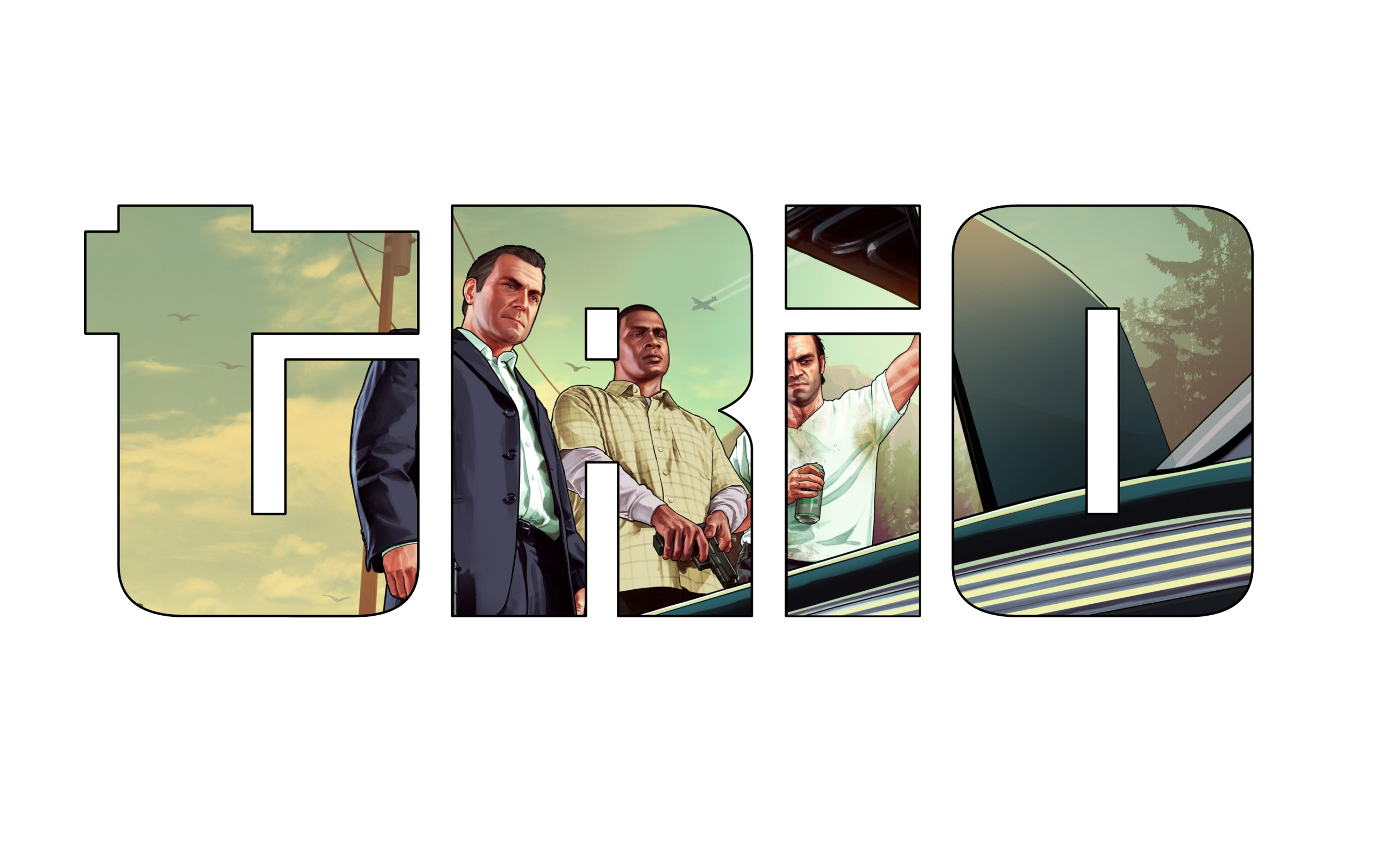 Grand Theft Auto V Transparent Background Grand Theft Auto Typography Video Games 2560x1600