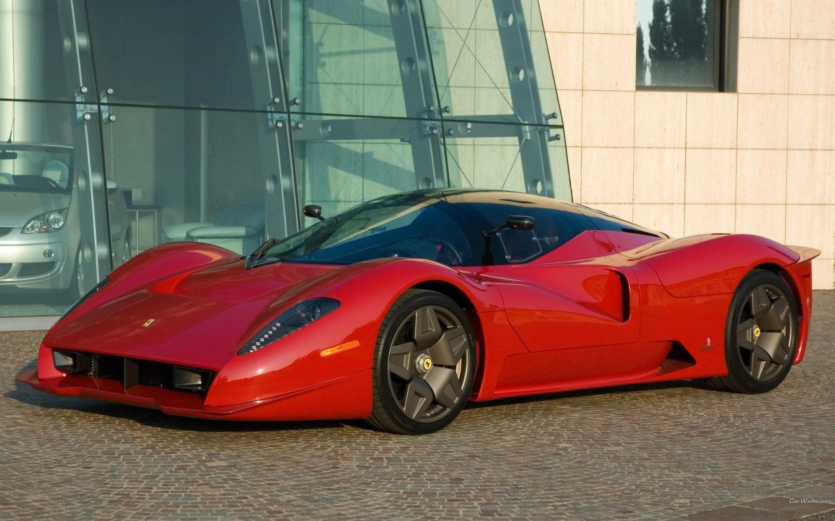 Ferrari Pininfarina Ferrari P4 5 Red Cars 1680x1050