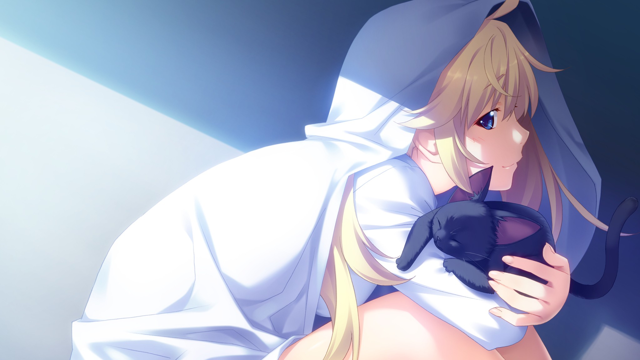 Visual Novel Blonde Twintails Anime Anime Girls Grisaia No Kajitsu Matsushima Michiru Manga 2048x1152