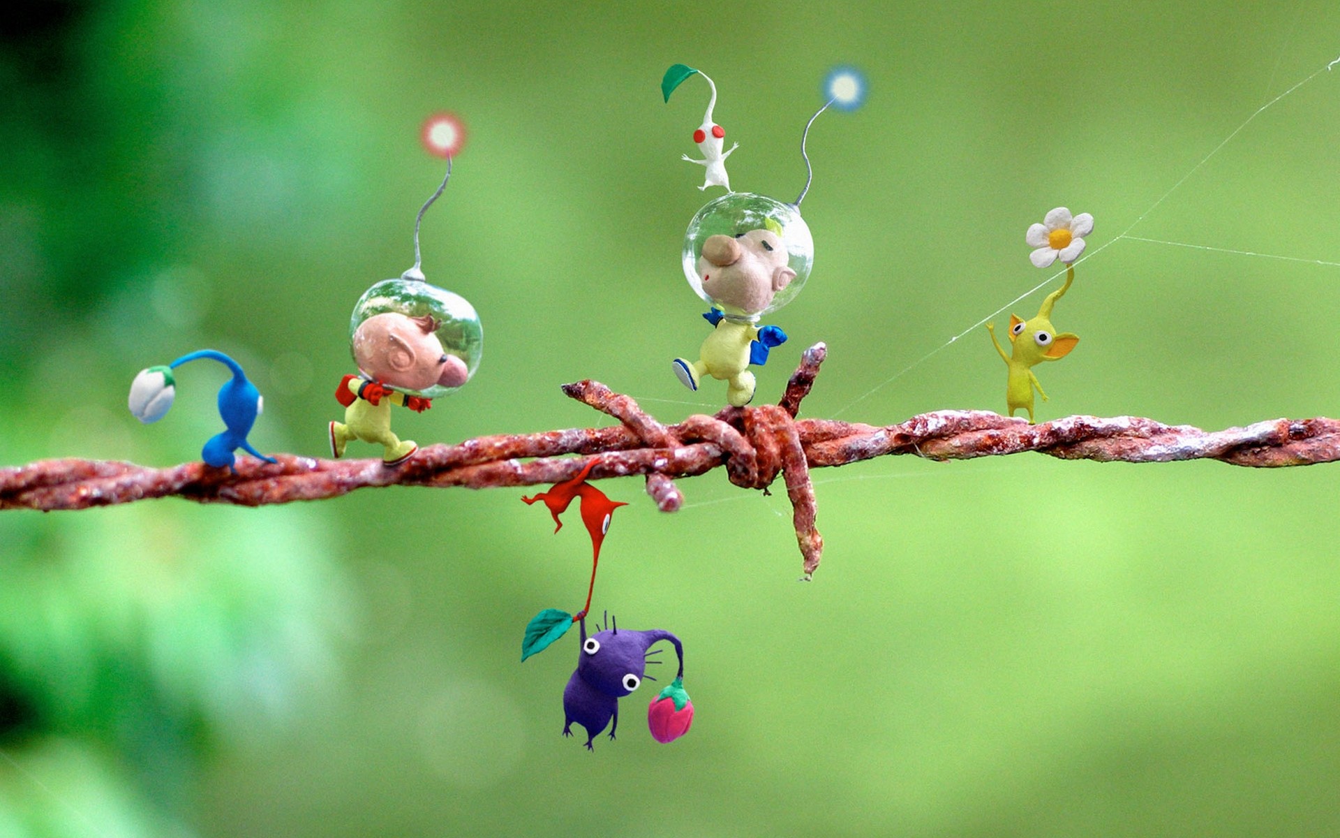 Nintendo Digital Art Pikmin 1920x1200