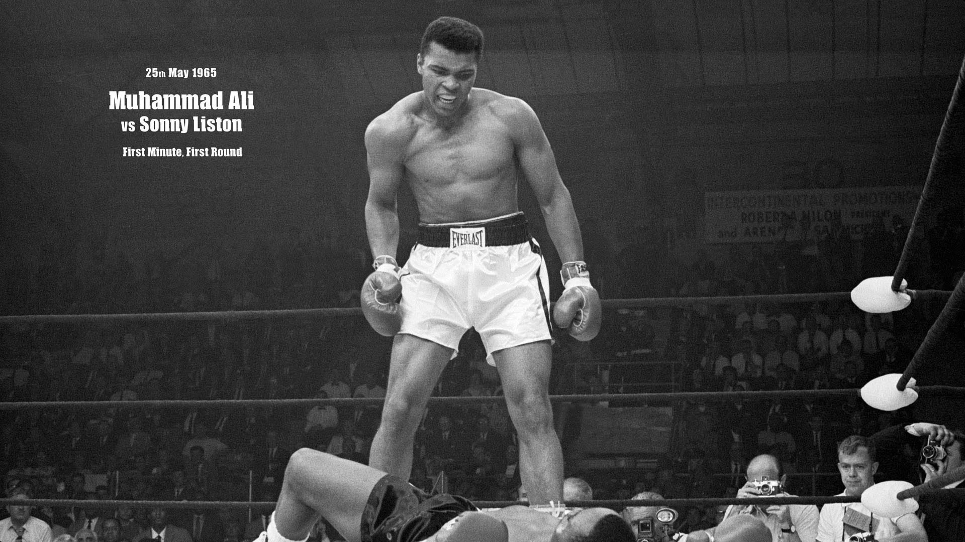 Boxing Muhammad Ali Men Sport 1965 Year 1920x1080