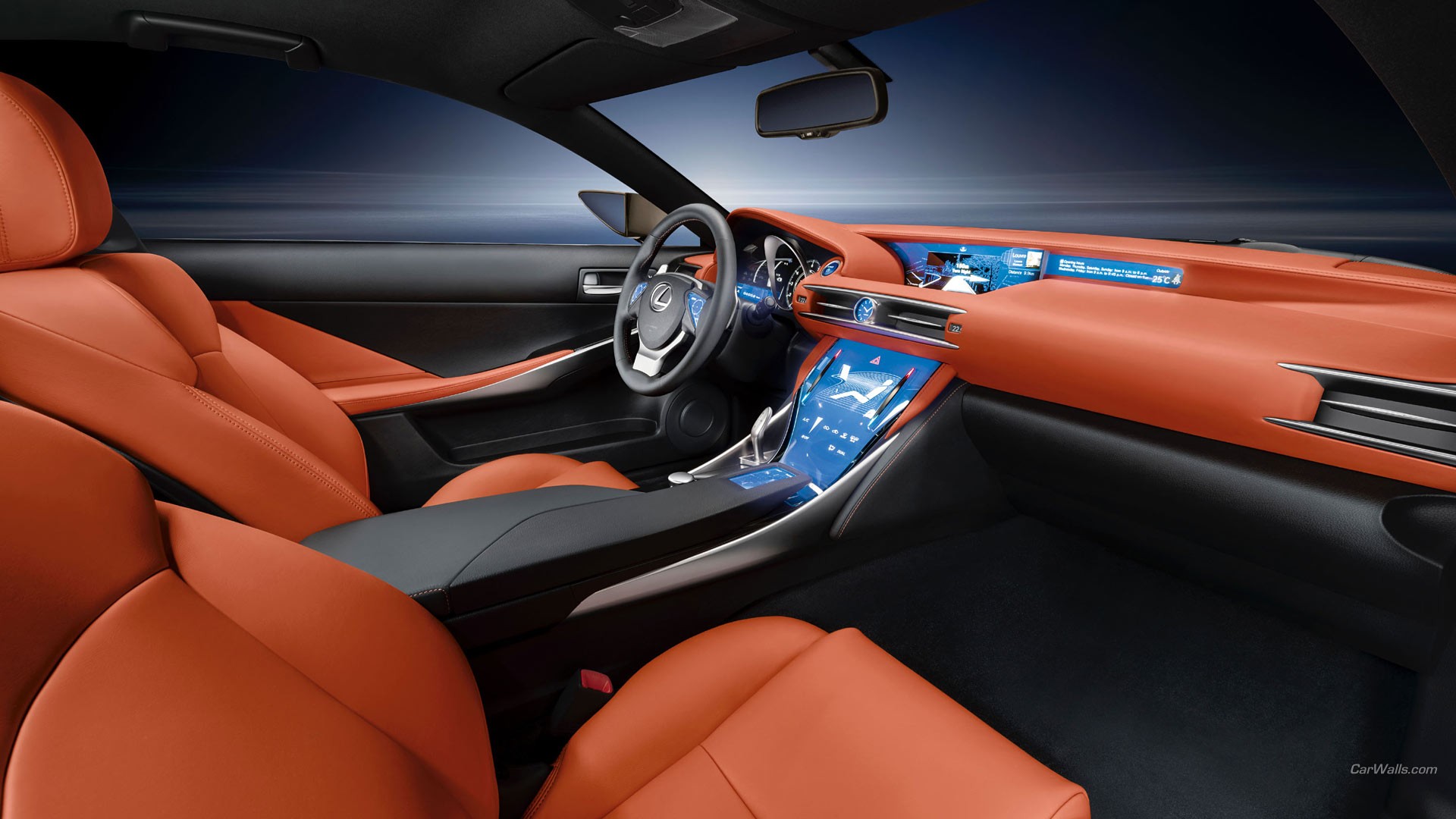 Lexus LF CC Concept Cars Car Interior 1920x1080