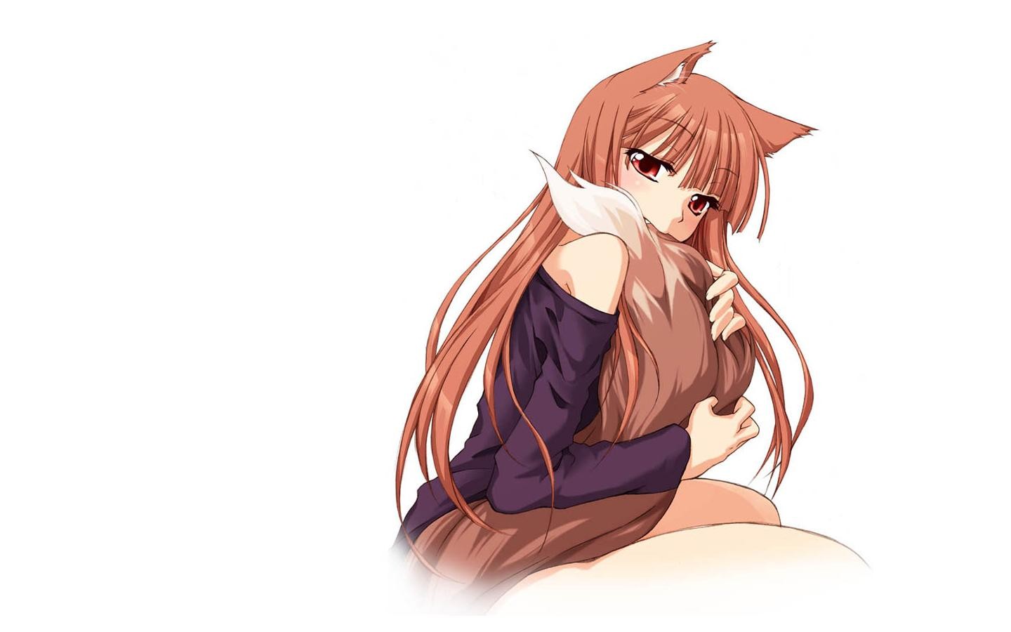 Anime Girls Anime Artwork Spice And Wolf Holo Okamimimi 1440x900