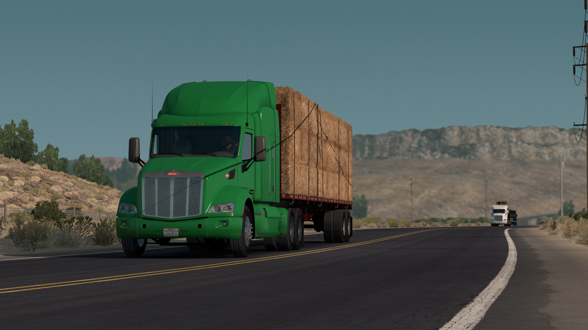 American Truck Simulator ATS Trucks Peterbilt Kenworth 1920x1080